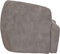 HSM Collection-Draaifauteuil Adore 01-80x77x71-Wit/Zwart-Stof/Metaal