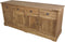 HSM Collection Dressoir 4-deurs - antiek - teak