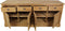 HSM Collection Dressoir 4-deurs - antiek - teak