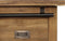 HSM Collection-Dressoir Blackburn 2 Deur 6 La-220x50x85-Naturel/Zwart-Teak/Metaal