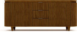 HSM Collection-Dressoir Tide 4 Deur 3 La-190x45x80-Bruin-Mango