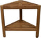 HSM Collection-Driehoekige Tuinbijzettafel-46x30x46.5-Naturel-Teak