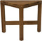 HSM Collection-Driehoekige Tuinbijzettafel S/2-38x20x32-Naturel-Teak