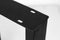 HSM Collection-Eetbankpoten Model U S/2-32x10x42 (80x40mm)-Zwart-Metaal