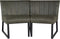 HSM Collection Eetkamerbank Texas Leder Groen