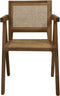 HSM Collection-Eetkamerstoel-56x52x83-Naturel-Rotan/Teak