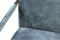 HSM Collection-Eetkamerstoel Boston S/2-56x68x89-Blauw/Zwart-Stof/Metaal