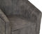 HSM Collection-Eetkamerstoel Chester-60x63x83-Dolfijn Grijs/Zwart-Stof/Metaal