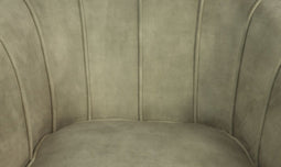 HSM Collection-Eetkamerstoel Chester-60x63x83-Wit/Zwart-Stof/Metaal
