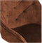 HSM Collection-Eetkamerstoel Liverpool S/2-56x61x79-Bruin/Zwart-Stof/Metaal