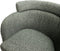 HSM Collection-Eetkamerstoel Luca S/2-57x60x81-Antraciet/Zwart-Stof/Metaal