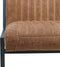 HSM Collection-Eetkamerstoel Texas-55x50x85-Cognac/Grijs-Leder/Metaal