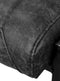 HSM Collection Eetkamerstoel Texas - yachtleder/metaal - graphite
