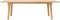 HSM Collection-Eetkamertafel Flow-200x100x75-Naturel-Teak