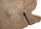 HSM Collection-Eettafel 1 U Poot-270x76-127x78-Naturel/Zwart-Munggur/Metaal