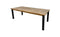 HSM Collection Eettafel Atlanta - 220x100 cm - rustiek oud teak/metaal