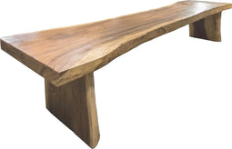 HSM Collection-Eettafel Block-180x80-95x78-Naturel-Munggur