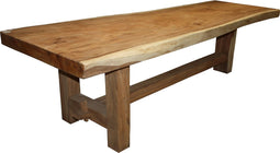 HSM Collection Eettafel Heavy Suar Naturel 180cm