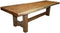HSM Collection Eettafel Heavy Suar Naturel 300cm