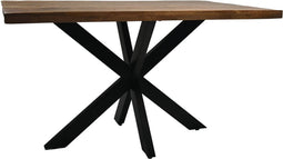 HSM Collection Eettafel Melbourne Rechthoekig Mango Naturel 120cm