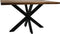 HSM Collection Eettafel Melbourne Rechthoekig Mango Naturel 120cm