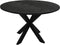 HSM Collection Eettafel Mozaiek Mango Zwart Ø100cm