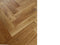 HSM Collection Eettafel Rechthoekig Visgraat 200cm Naturel/Zwart Eiken/Metaal