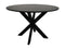 HSM Collection Eettafel rond marmer - ø120x76 - Zwart - Marmer/metaal