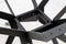 HSM Collection Eettafel Zurich Veneto - 220x100 cm - swiss edge - acaciahout/metaal