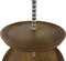 HSM Collection-Etagere -36x36x60-Naturel/Grijs-Mango/Metaal