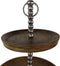 HSM Collection-Etagere -36x36x60-Naturel/Grijs-Mango/Metaal