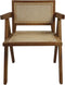 HSM Collection-Fauteuil Accent-58x60x79-Naturel-Teak