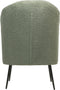 HSM Collection-Fauteuil Bouclé-77x68x83-Licht Grijs/Zwart-Stof/Metaal