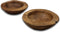 HSM Collection-Fruitschaal Small S/2-ø20-27x6-10-Naturel-Teak