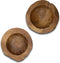 HSM Collection-Fruitschaal Small S/2-ø20-27x6-10-Naturel-Teak