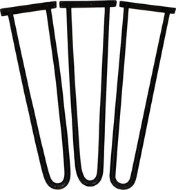 HSM Collection-Hairpinpoten S/3-46x3x13-Zwart-Metaal