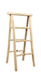 HSM Collection-Handdoekenrek -50x8,5/45x100-Naturel-Teak