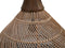 HSM Collection-Hanglamp-43x43x46-Naturel-Rotan/Teak