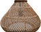 HSM Collection-Hanglamp-43x43x46-Naturel-Rotan/Teak