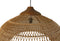HSM Collection-Hanglamp-65x65x40-Naturel-Rotan/Teak
