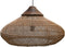 HSM Collection-Hanglamp-65x65x40-Naturel-Rotan/Teak