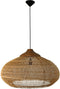 HSM Collection-Hanglamp-65x65x40-Naturel-Rotan/Teak