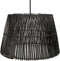 HSM Collection Hanglamp - ø33 cm - rotan - black wash