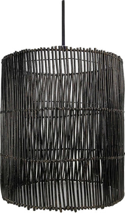 HSM Collection Hanglamp - ø50 cm - rotan - black wash