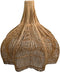 HSM Collection-Hanglamp Star-65x65x65-Naturel-Rotan
