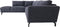 HSM Collection-Hoek Loungebank Links Stockton-248x261x88-Indigo/Zwart-Stof
