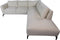 HSM Collection - Hoekbank Rechts 2.5-zits Stockton - 261x248x88 - Alpine - Ivory 101