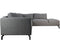 HSM Collection - Hoekbank Rechts 2.5-zits Stockton - 261x248x88 - Grijs
