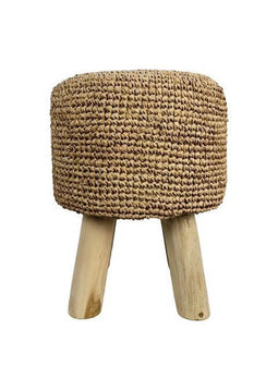 HSM Collection Kruk Malibu - ø34 cm - raffia - naturel