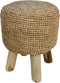 HSM Collection Kruk Malibu - ø34 cm - raffia - naturel